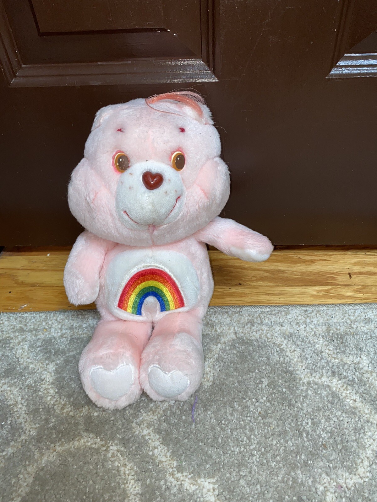 Vintage Care Bears Carebear Cheer bear Plush Stuffed animal 13
