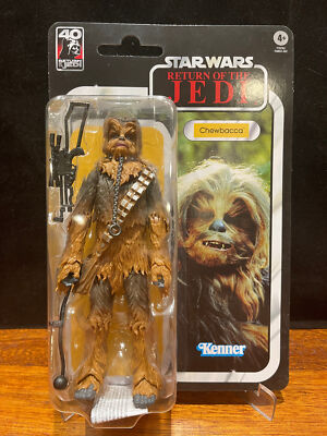 STAR WARS Black Series CHEWBACCA ROTJ 40th Anniversary 6'' Action Figure
