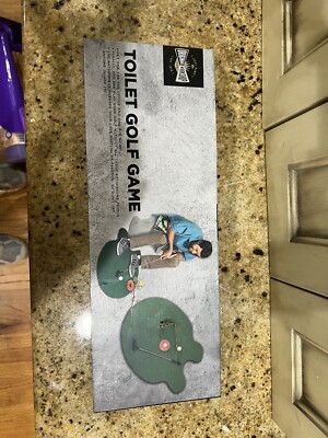 Toilet golf game