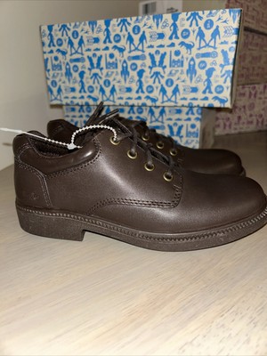 Clarks Deaton Time Tod Boys Junior Kids Brown  Leather Dress 13.5 M/W