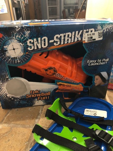 Ideal Sno Toys Sno Scapes - Create Scenes Sno-striker Sno Stompers Lot
