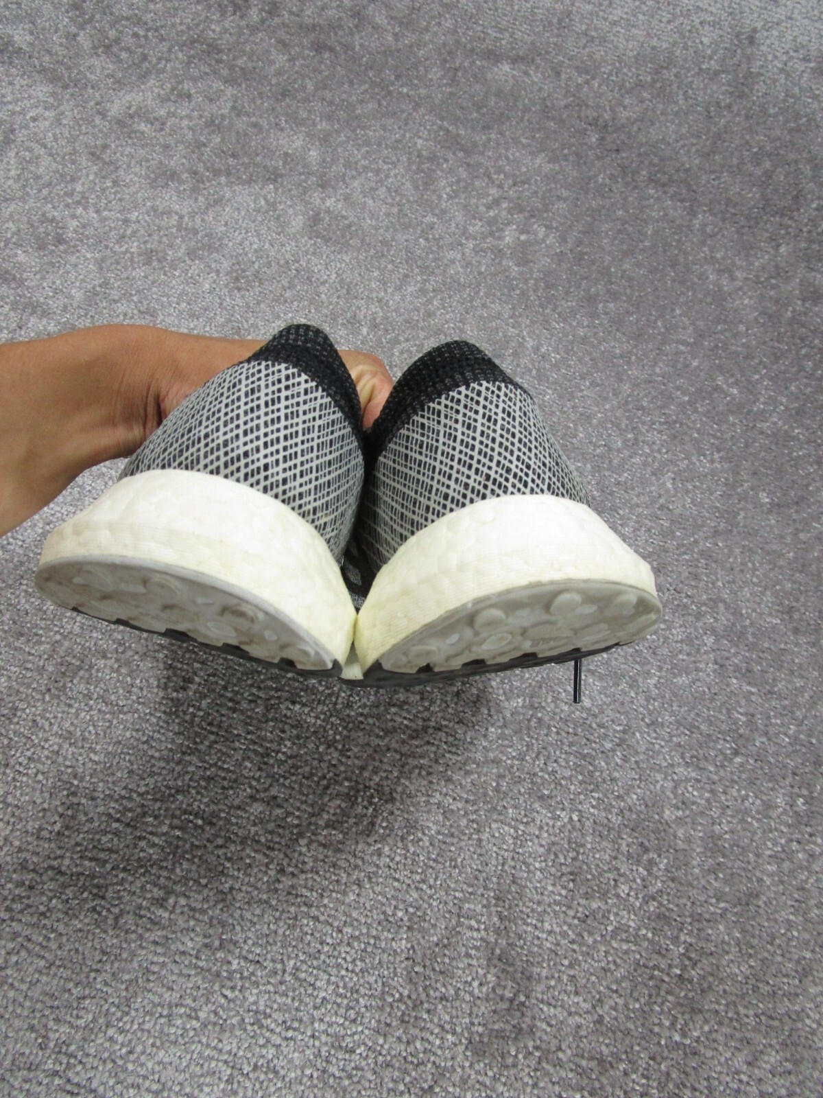 Adidas Shoes Womens Size 9.5 Pureboost Go Black Running Sneakers B75822