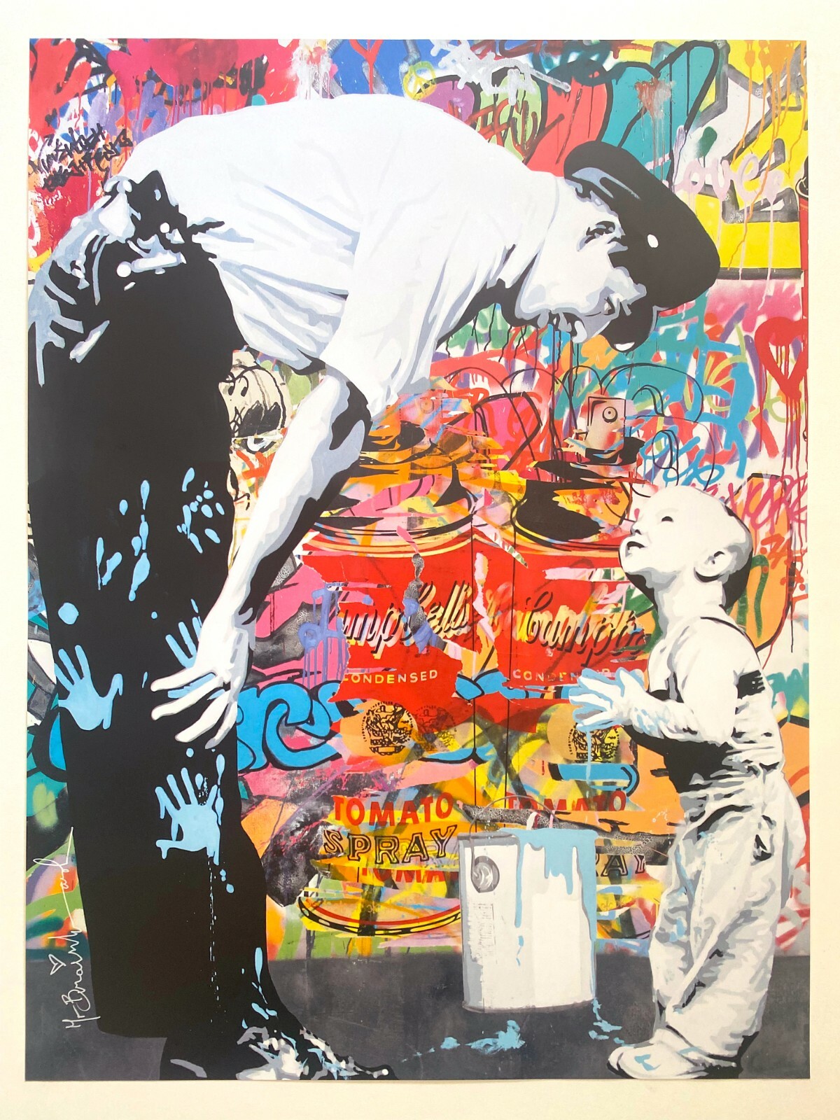 Mr. Brainwash サイン入り ポスター Mr. Brainwash サイン入り ポスター