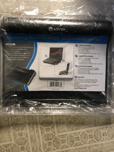 Kinyo Cooling Stand With Speaker  Cf-980