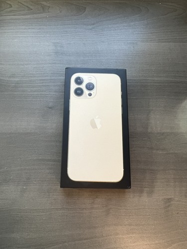 Apple iPhone 13 PRO MAX Gold 128GB - *EMPTY BOX ONLY* No