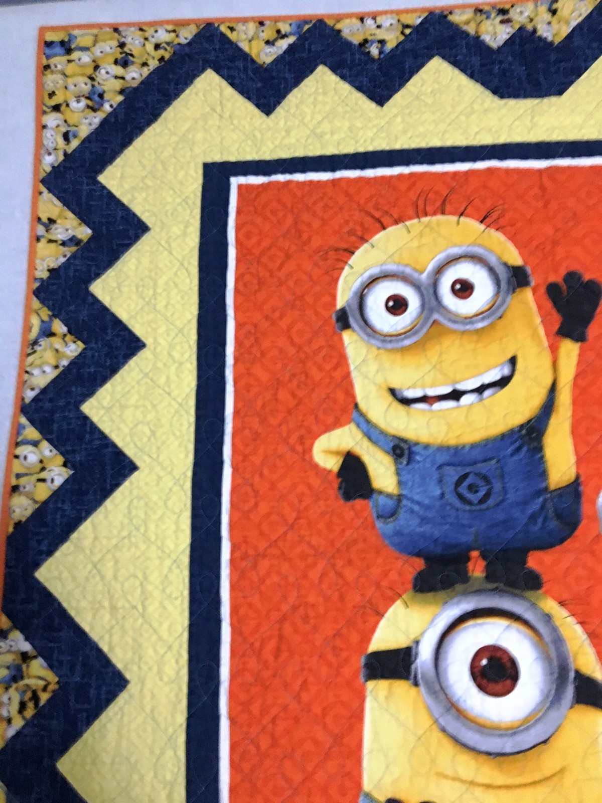 MINIONS QUILT WALL HANGING