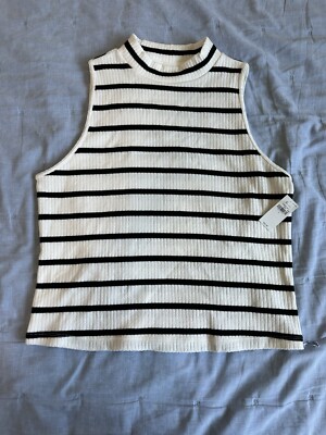 Women s Old Navy Much Neck Tank Top Size L NWT