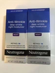 neutrogena ageless intensives deep wrinkle moisture night review