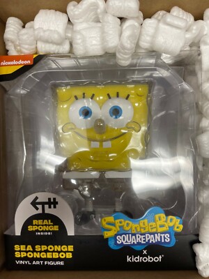 nickelodean Kid Robot X Sponge Bob Squarepants Glow In The Dark NTWRK NIB NEW