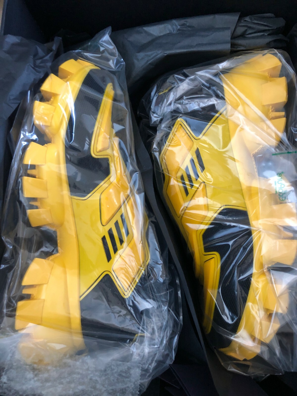 Pre-owned Prada Cloudbust Yellow Thunder Technical Size Eu 41,5 / Us 8.5
