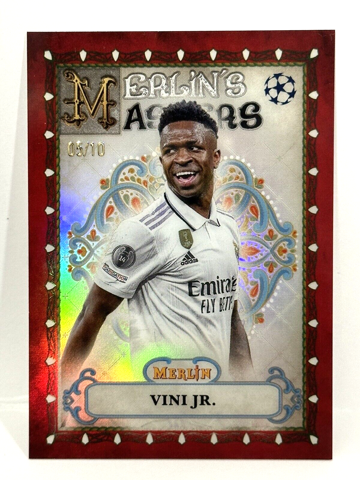 2022-23 Topps Merlin Chrome UCL Merlin's Master Real Madrid