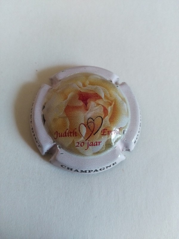 Capsule De Champagne Sourdet Diot CuvÃ©E Belge NÂ° Ao A