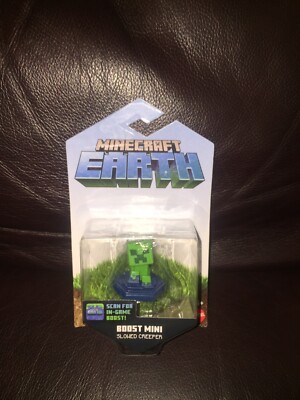 Minecraft Earth Slowed Creeper Boost Mini 1'' Mini Figure in Game Boost NIP