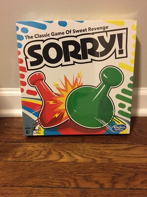 Hasbro Gaming - Sorry [New ] Dice Game, Table Top Game, Board Game