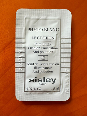 Sisley Phyto-Blanc Le Cushion Foundation 1N Ivory Each Sample 1.5 ml x 5 =9ml