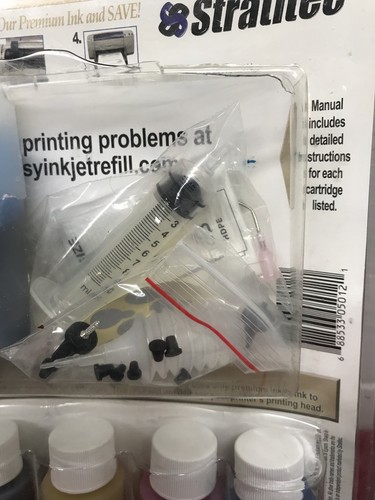 Easy Ink Jet Refill Printer Kit Opened package Some Open