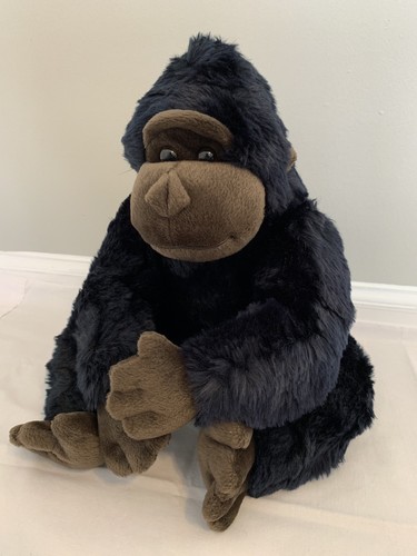 Animal Alley Plush Black Gorilla Stuffed Animal, Toys R Us Exclusive