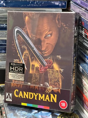 Candyman - Limited Edition (4K Ultra HD) Tony Todd, ARROW VIDEO! BRAND NEW!