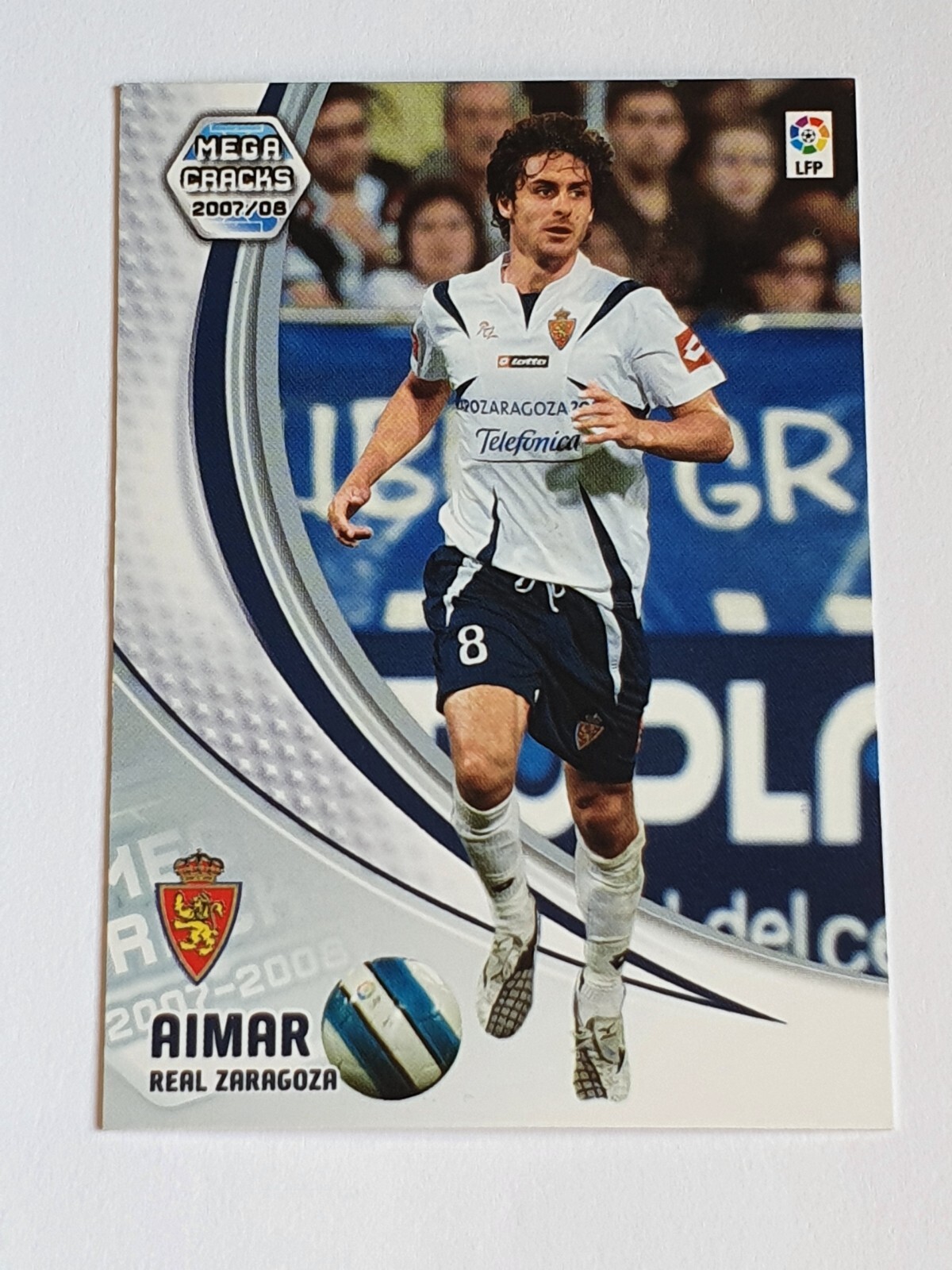 Lotto Expo Zaragoza AIMAR 8　サラゴサ 2007-08 Pablo Aimar Real Zaragoza #357 Panini Megacracks La