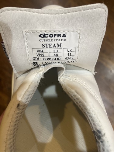 NEW COFRA Chemical/Slip Resistant/Water Repellent Composite Safety Toe Size 12