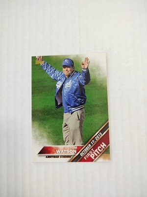 2016 Topps First Pitch (Series 2) Tom Watson Kansas City Royals #FP-12 (PWE)
