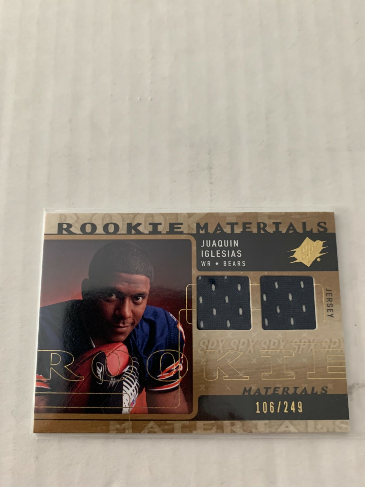 Juaquin Iglesias 2009 SPX Rookie Dual Jersey Card #RM-JI
