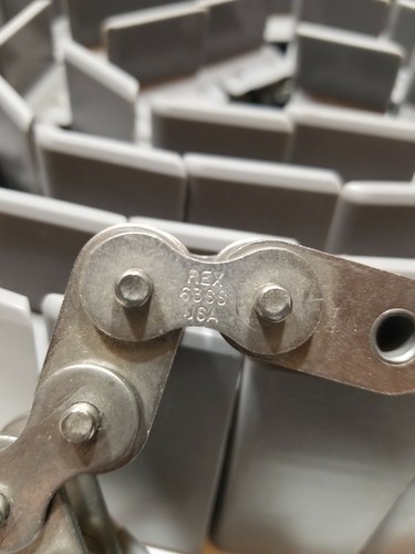 NEW REX REXNORD 963 114-139 STAINLESS STEEL TABLE TOP CHAIN