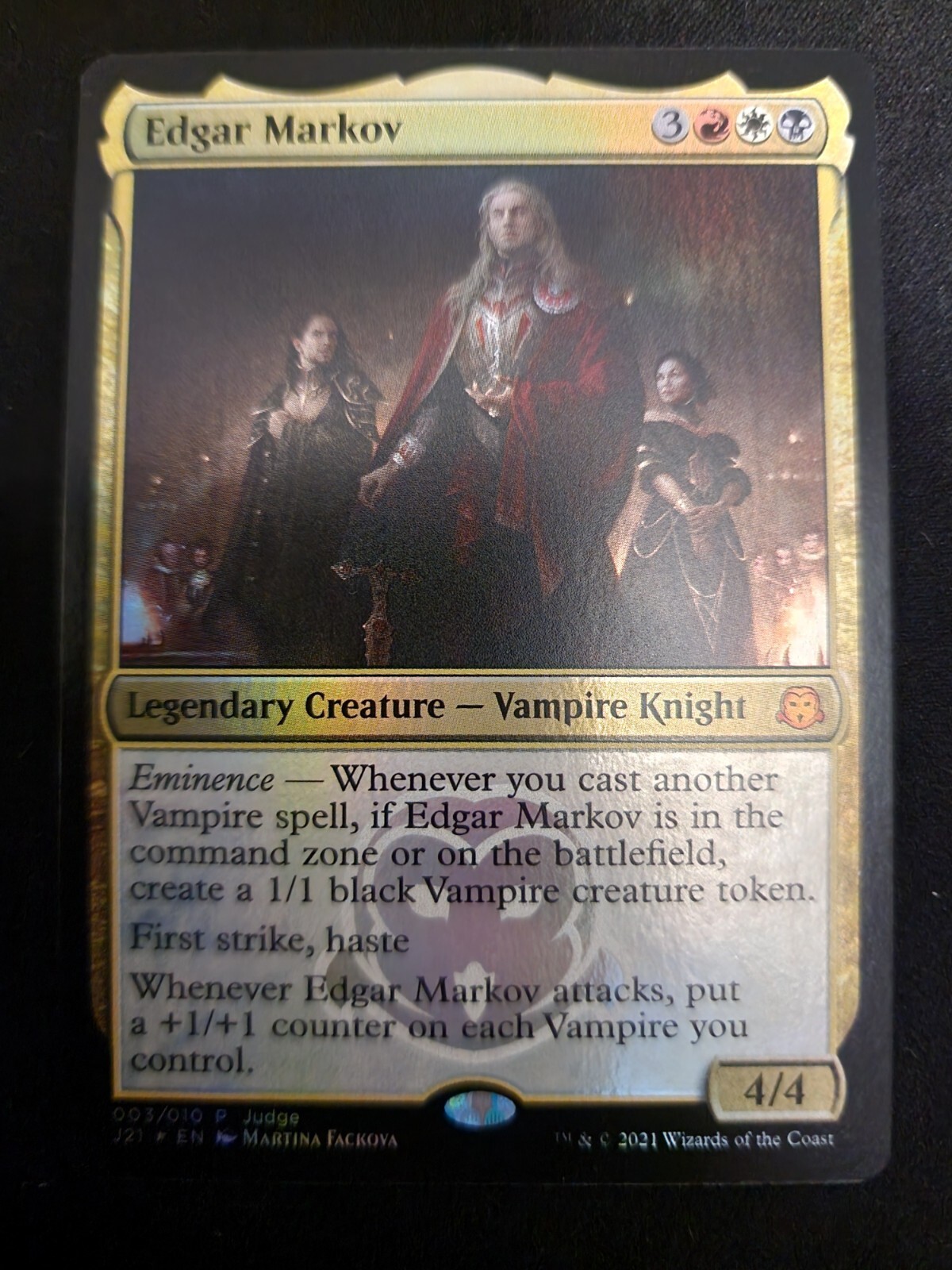 MTG エドガー・マルコフ ジャッジ foil