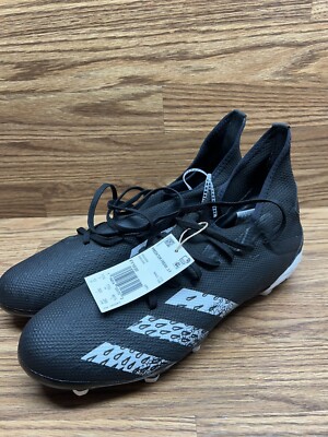Adidas Men s Predator Freak.3 FG Soccer Cleats Size 12 Black/White |FY1030|