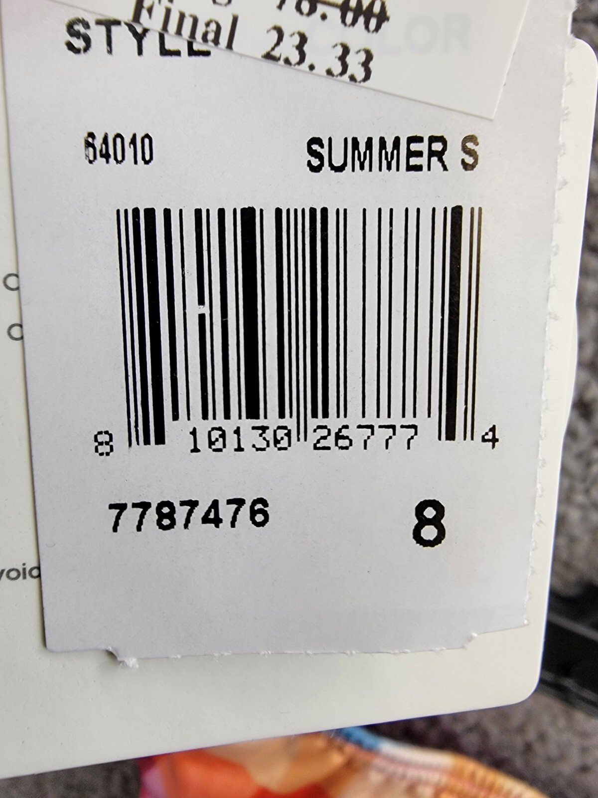 Peixoto Emmy Two Piece Swim Suit Girls' 8 Multi Check Adjustable Straps Pullover - Picture 23 of 23