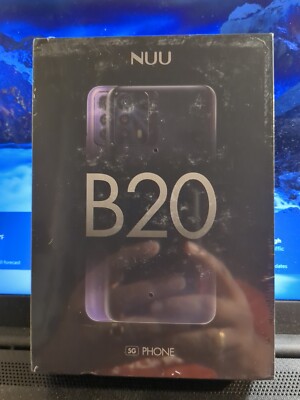 Brand New NUU B20 Unlocked Smartphone - 5G - 8 GB RAM - 128GB Storage + FREEBIES