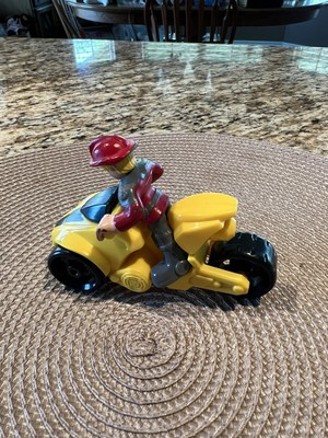 Playskool Heroes Transformers Rescue Bots GRIFFIN ROCK Figure + Trike Firehouse 