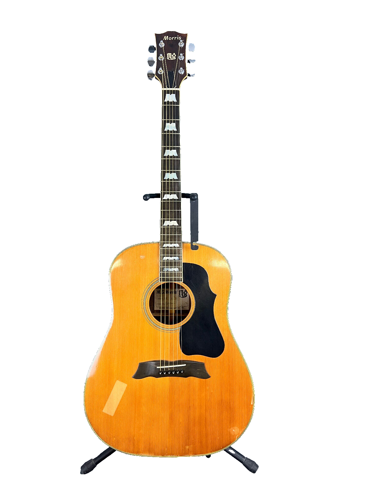 1994年のみ製造 スロテッドヘッド Morris MY-60 パーラーギター
