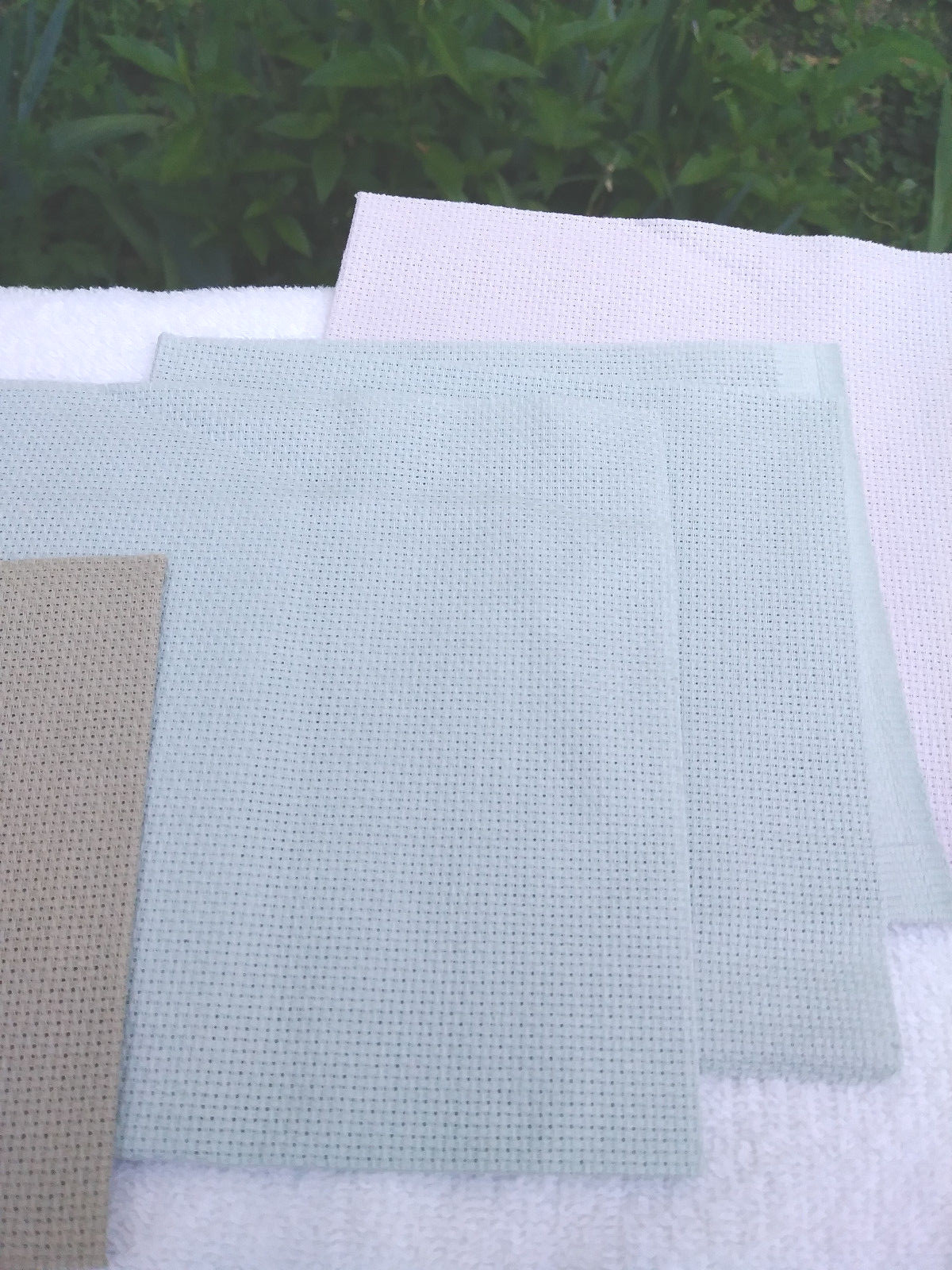 Craft Cross Stitch Assorted Small Pieces Sizes Listed Below