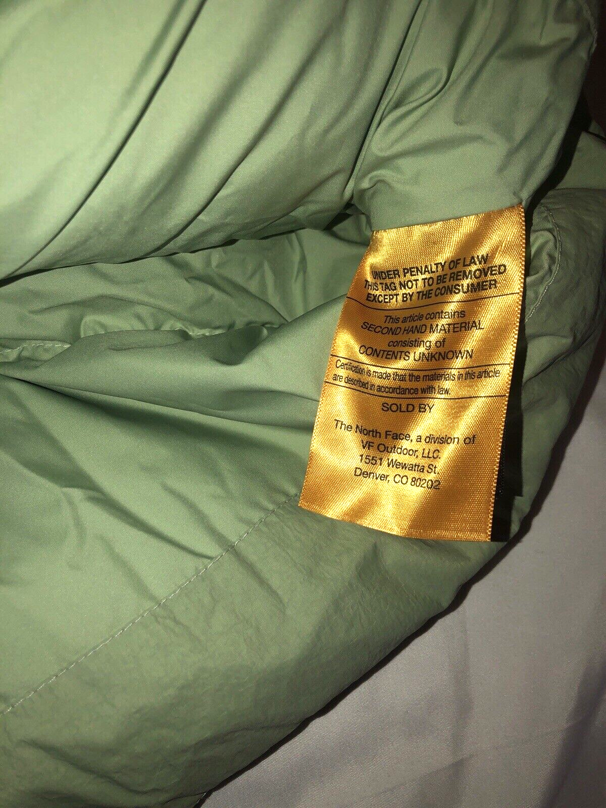 Pre-owned The North Face Nwt"s  Women's Glacier Basin Parka Misty Sage Medium $340
