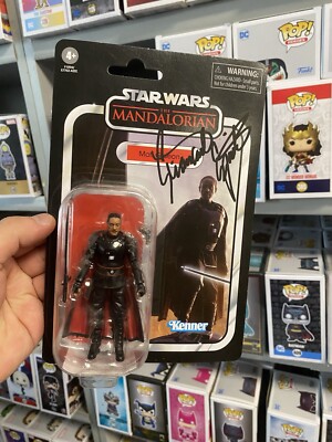Giancarlo Esposito signed Moff Gideon Figure Mint Signature See Photos