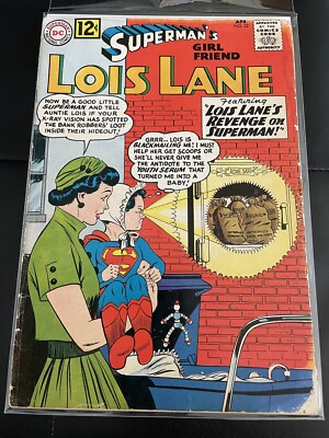Superman's Girlfriend Lois Lane 32 FN+ Swan Schaffenberger BIZARRO! 1962 DC