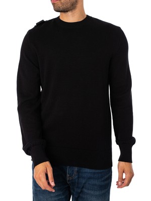 

MA.STRUM Мужской трикотаж с круглым вырезом, черный