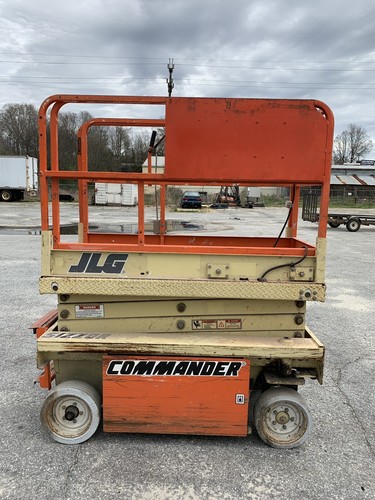 JLG 1932E scissor lift 19’ Platform 25’ Working Height With Extended Platform