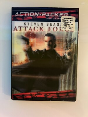 Attack Force (DVD 2008 ) Rare 3D Slip Steven Seagal