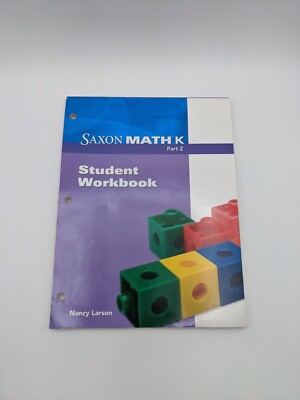 Saxon Math K: Student Workbook Part 2 by SAXON PUBLISHERS