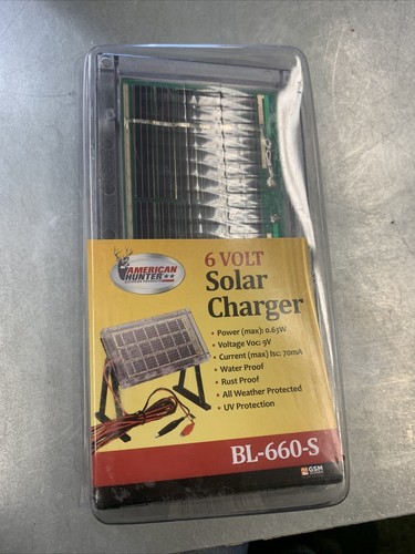 AMERICAN HUNTER 6V SOLAR PANEL