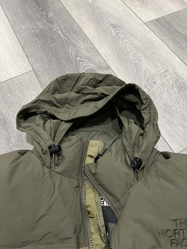 North Face ECO Retro Nuptse 600-Down Insulated Jacket NEW TAUPE GREEN