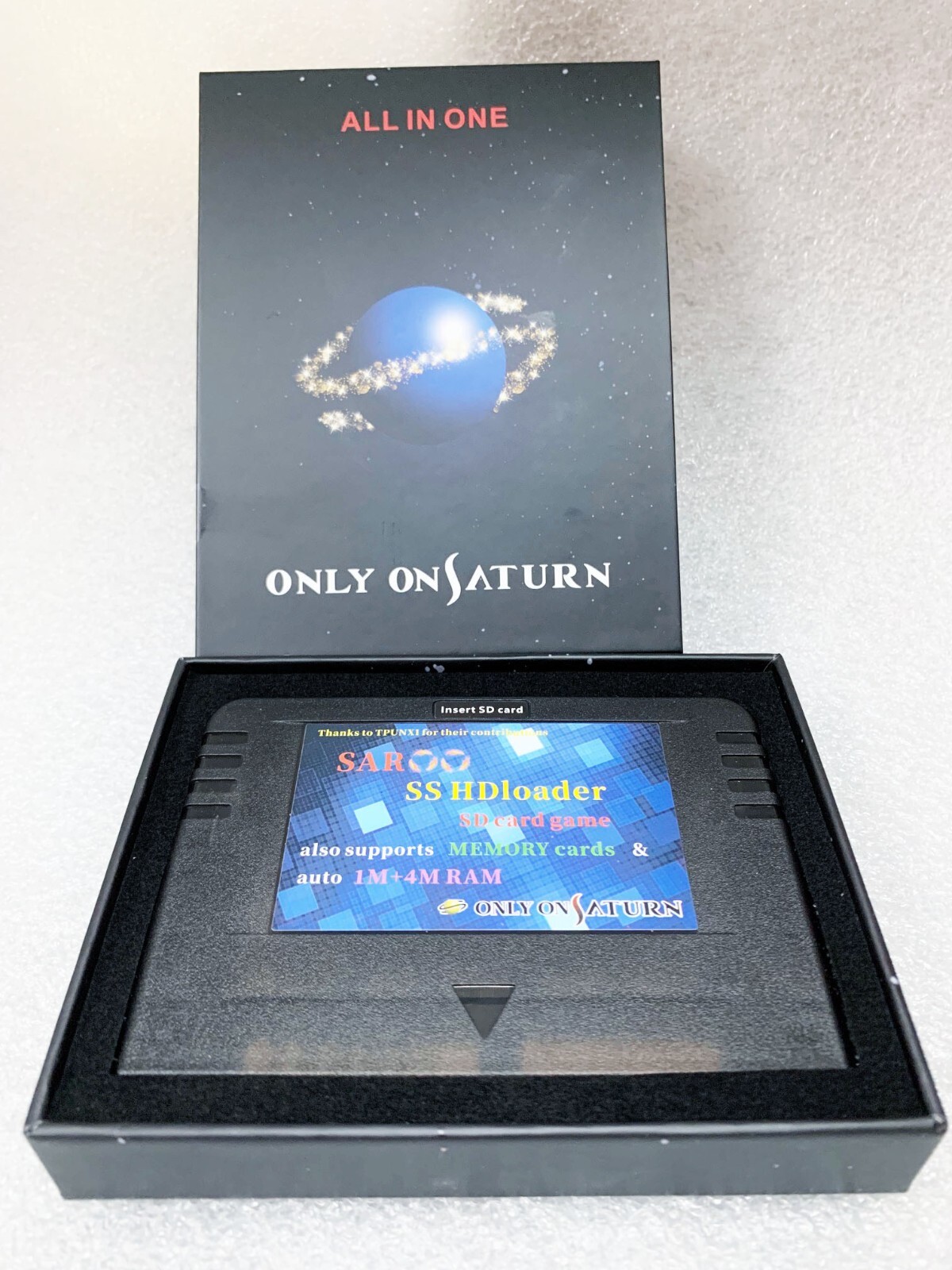 SEGA Saturn SAROO cartridge flash HD loader TF Everdrive SD Card Elite version SEGA Saturn SAROO cartridge flash HD loader TF Everdrive SD Card Elite version