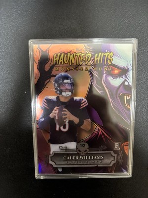Caleb Williams 2024 WC Monster Hunt #HHD-CW Haunted Hits 1/2-Rookie-Bears