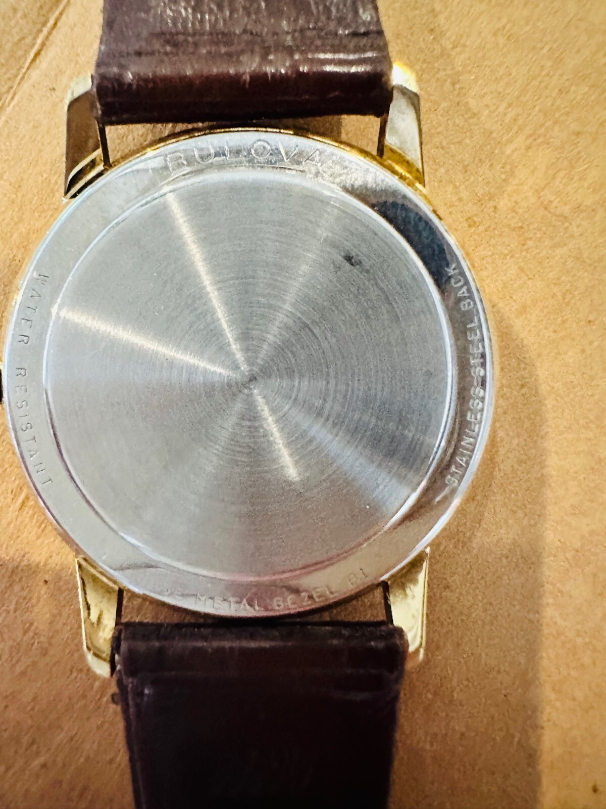 Pre-owned Bulova Rare-1980 Mcdonalds Los Angeles Olympic Committee Watch  Gold Plate -
