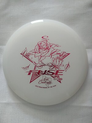 Latitude 64 Opto Ice Fuse Red Stamp - Aria Castruita PDGA 2022 Rookie Disc