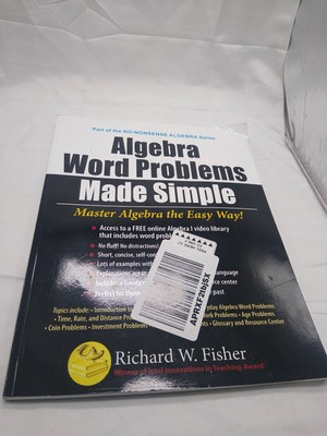 Algebra Word Problems Made Simple: Master Algebra the Easy Way! - Clean interior