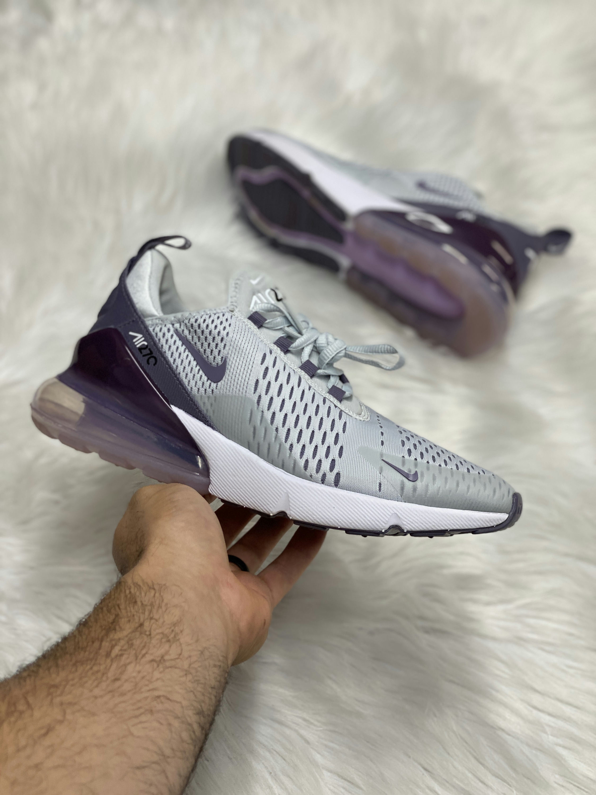 Nike Air Max 270 Low Womens Sportswear Shoes Gray HF5123-043