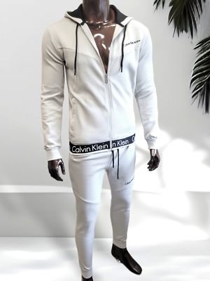 Calvin klein sweat suit men on sale